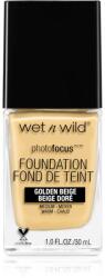 Wet n Wild PhotoFocus Make-up lichid matifiant culoare Golden Beige 30 ml