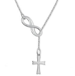 Soliter Brilio Arany nyaklánc Infinity kereszttel 273 001 00132 07