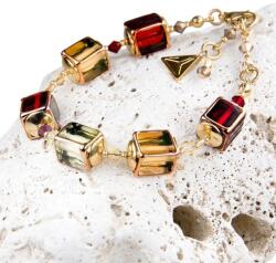 Lampglas Rendkívüli karkötő Her Majesty Lampglas gyöngyökkel BCU3