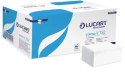Lucart Strong kéztörlő V/Z hajtogatott hófehér (863060) (863060)