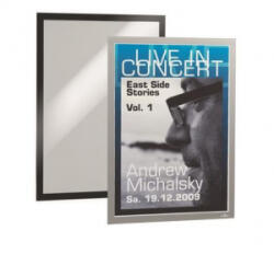 Durable Duraframe A3 infokeret öntapadó háttal, mágneses előlappal fekete (483801) (483801)