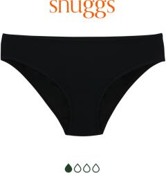 SNUGGS menstruációs fürdőruha, fekete, méret: S