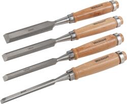 WERKZEYT laposvéső készlet, fa markolat, 4 db (CPT861000)