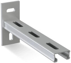 Niczuk Hosszanti sínkonzol 41x21 560mm MG profil SS-MG2, 0-560 80941215600 (80941215600)