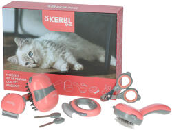  Kerbl Pet Kerbl Pet 7 részes ápolószett macskáknak, kisebb kutyáknak