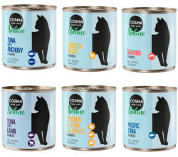 Cosma 12x280g Cosma Nature nedves macskatáp mix 2 (6 változattal)