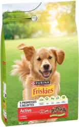 Friskies 3kg PURINA Friskies Dog Adult Active marha száraz kutyatáp