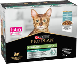 PRO PLAN 10x85g PURINA PRO PLAN Sterilised Adult Maintenance tengeri hal nedves macskatáp
