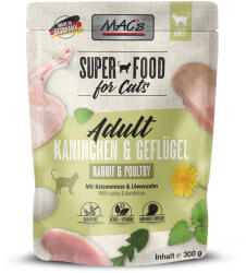 MAC's 6x300g MAC's Cat Nyúl & szárnyas tasakos nedves macskaeledel