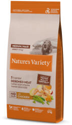 Nature's Variety 2x12kg No Grain Medium/Maxi Adult csirke száraz kutyatáp