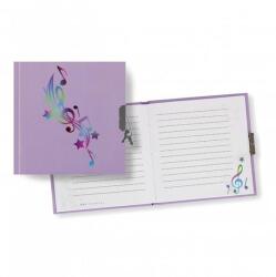 Starpak Music kulcsos napló 13, 5 x 13, 5 cm (534356) (534356)