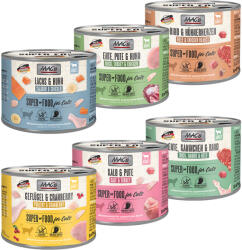 MAC's 6x200g MAC´s Cat nedves macskatáp 6 fajtával vegyesen