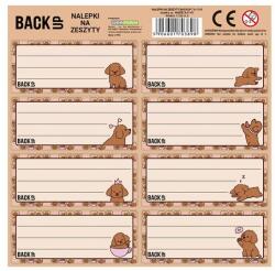 DERFORM BackUp 8 db-os füzetcímke - Fluffy Puppy (NNZB7A17) (NNZB7A17)