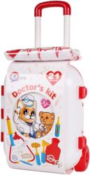 Teddies Orvosi készlet görgős kofferben, műanyag, 21 db