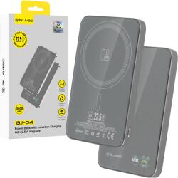 Blavec Power Bank 5000mAh BJ-04 Ultra Slim 7, 8mm - Type C - 22, 5W mágneses Magsafe 3 az 1-ben (PBBJ04-MC5G) szürke - smartdiszkont
