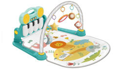 Huanger Játszószőnyeg zongorával 65x84x44 cm türkiz