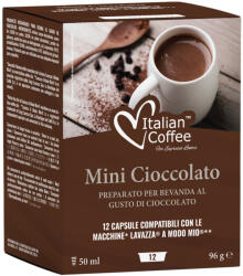 Mini csokoládé kávékapszula Lavazza® A Modo Mio®* készülékkel kompatibilis (12db)