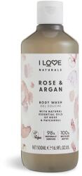 I Love Cosmetics Naturals Rose & Argan Body Wash 500 ml