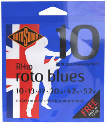 Rotosound RH10 roto blues 10-52 elektromos gitárhúr - r55hangszerbolt