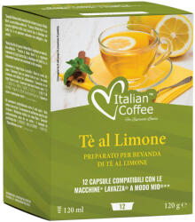 Italian Coffee Citromos tea Lavazza A Modo Mio kompatibilis kapszula - 12 db