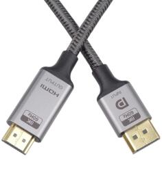 PremiumCord DisplayPort 1.4 HDMI 2.1 Átalakító Fekete 2m kportadk05-02 (kportadk05-02)