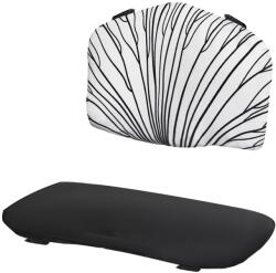 KinderKraft párna szett Enock etetõszékhez fekete-fehér