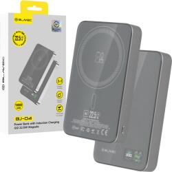 Blavec Power Bank 10000mAh BJ-04 Slim 13, 5mm - Type C - 22, 5W mágneses Magsafe 3 az 1-ben (PBBJ04-MC10G) szürke - smartdiszkont