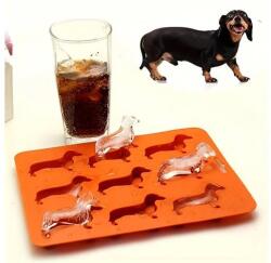  Szilikon jégkocka készítő tacskó formával