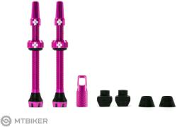 Muc-Off Tubeless szelepszett , 60 mm, rózsaszín