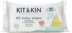 Kit & Kin Servetele Umede Biodegradabile Kit&Kin 600 buc (KKBABYWIPESCASE)