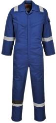 Portwest Vékony és könnyű pamut lángálló és antisztatikus overall - Portwest Bizflame Plus FR21 - Királykék, XXL