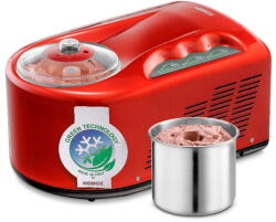 Nemox fagylaltgép, Gelato Pro 1700 up i-Green, előkészítés 1 kg / 15-20 perc, űrtartalom 1, 5 l, erős motor, automata és kézi ciklus, tartozékokkal, rozsdamentes acél, piros