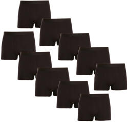 Nedeto 10PACK Férfi boxeralsó Nedeto fekete (10NB001) M - pepita