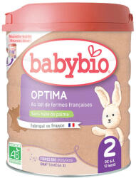 Babybio OPTIMA 2 bio csecsemőtápszer 800 g