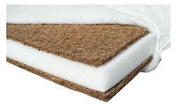 BabyNeeds - Saltea pentru copii Cocos Confort II, 120x60x10 cm (DANKOM210CM) - roua Saltea bebelusi