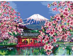 Ravensburger - CreArt Pictura pe numere pentru adulti Flori de cires japonez (art_RVSPBN20177)