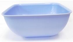 Poly Time Négyszögletes tál, műanyag 2 l, fehér (E-132-fehér)