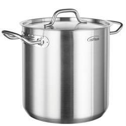 INOXIBAR Professional line rozsdamentes acél fazék fedővel 40 x 40 cm, 50 L, 21% (65609) - edenyshop