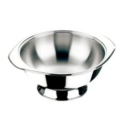 INOXIBAR Soperas Line rozsdamentes acél leveses tál talppal és fogantyúval, 22 cm x 11 cm, 2, 5L, 18/10 (50231)