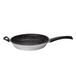 INOXIBAR Inoxtone rozsdamentes serpenyő tapadásmentes bevonattal 32 cm (51632)