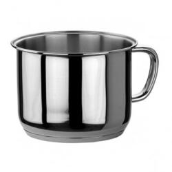 INOXIBAR Ecco Acero tejforraló edény fedő nélkül, 14 cm x 11, 5, 1, 5L, 18/10 (64018)