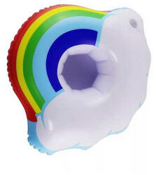  Szivárványos felhős pohártartó úszógumi