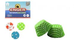ENGER mini muffinpapír, 200 db, színes (5999036005347)