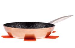 INOXIBAR Kooper serpenyő tapadásmentes bevonattal rozsdamentes nyéllel 24 cm (18324)