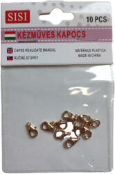 SISI Delfin kapocs 15 db 11, 5 x 6 mm arany