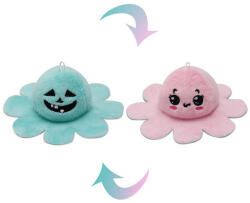 ST Kifordítható Plüss Hangulat Polip Kulcstartó Türkiz - Rózsaszín