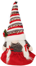  Karácsonyi Skandináv Manó, masnis figura 39 cm