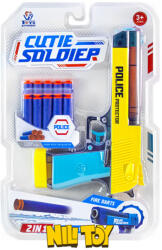  2 az 1-ben habszivacs kilövő és vízipisztoly sárga