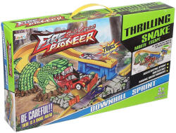  Interaktív kobrás kilövő pálya, hangeffekttel + 1 kisautó