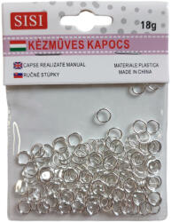 TORCH Összekötő karika Ø 6 mm, 20g Platina